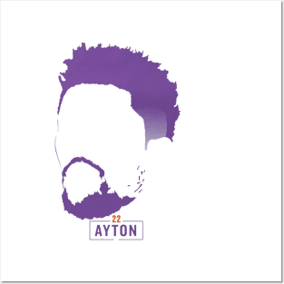 DeAndre Ayton Phoenix Silhouette Posters and Art